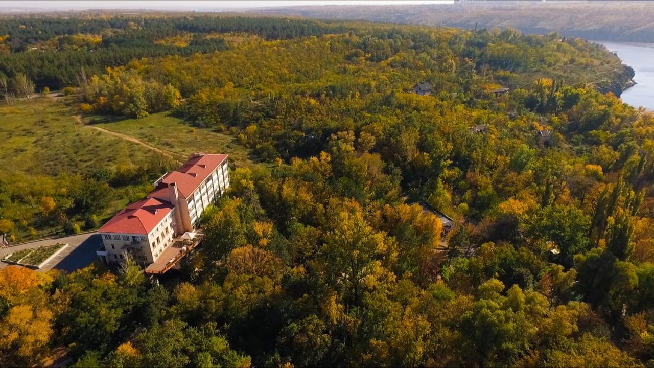 Pectoral On Khortytsia Hotel Zaporizhia Exterior photo